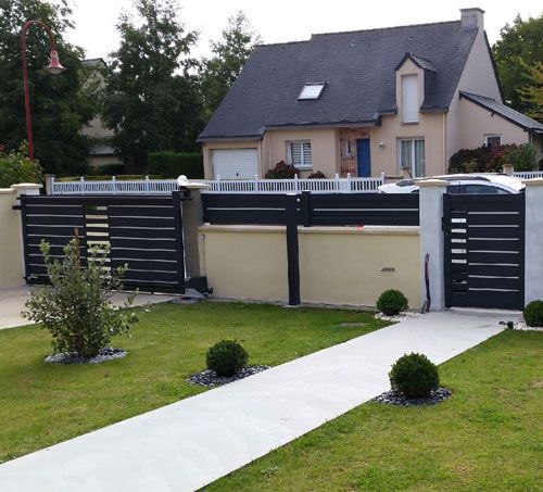 Coordonner portail et clôture à Rennes, Ille et Vilaine Coordonner portail et clôture à Rennes, Ille et Vilaine